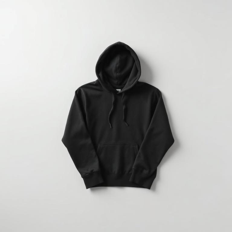 Customer uploaded black hoodie product